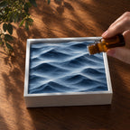 Sculptural Ocean Wave Essential Oil Diffuser